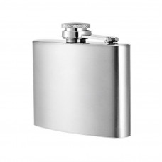 2 OZ Stainless Steel Flask with keychain