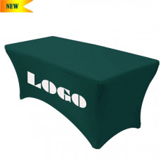 4' Customized Zipper Back Stretch Style Table Cover